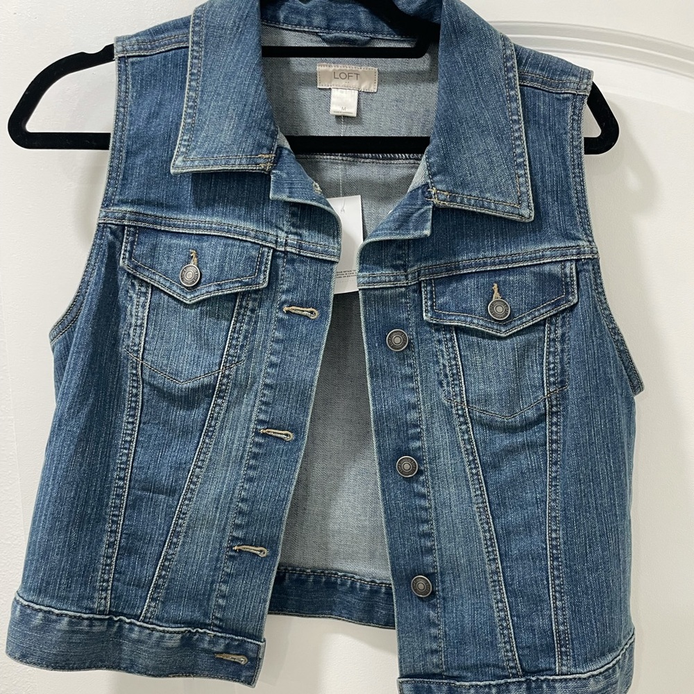 Loft Denim Vest